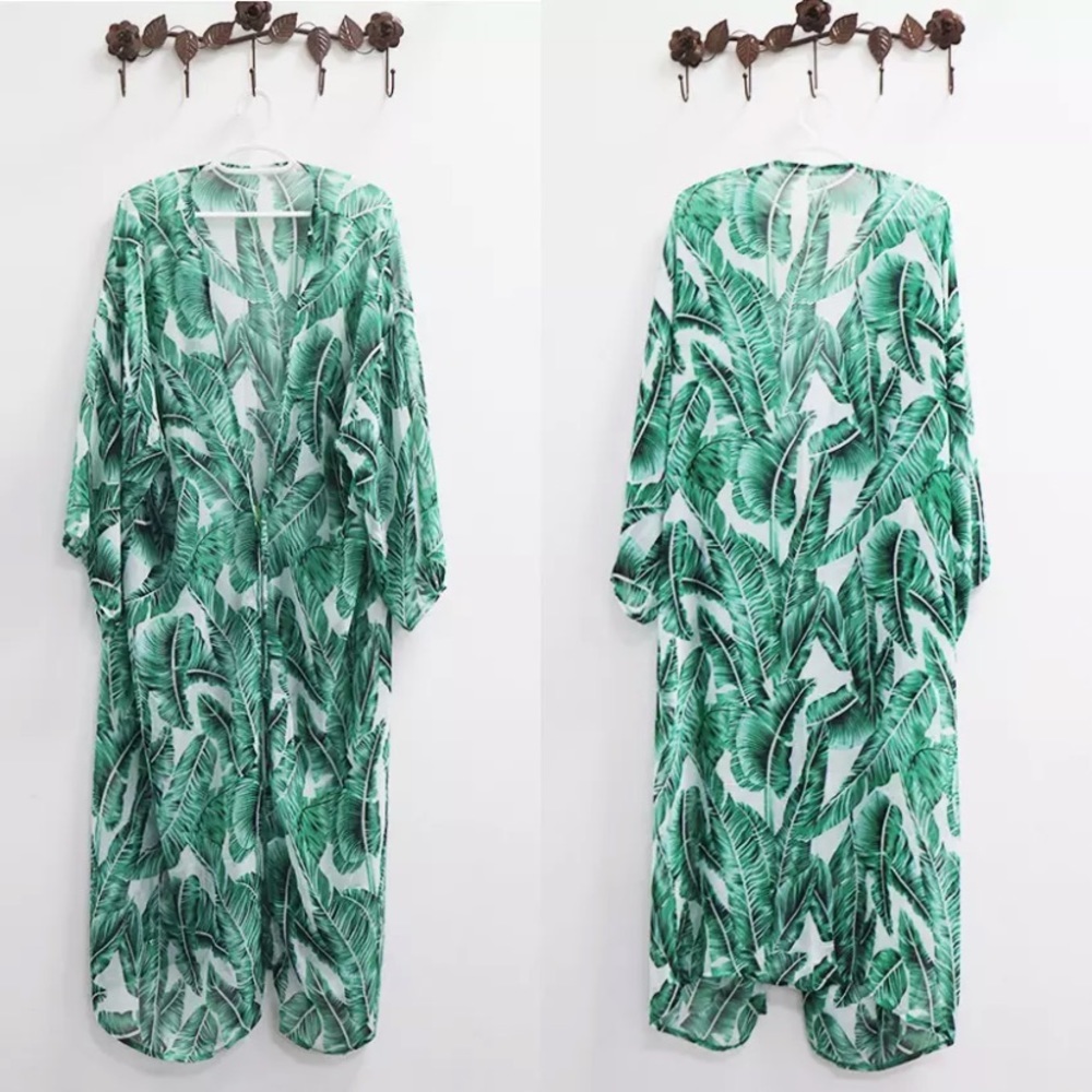 Boho Tropical Kimono - Picture 6 of 9